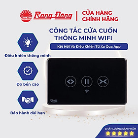 Mua Công tắc cửa cuốn thông minh Rạng Đông Model: CTCU.WF CN.DOT  Điều Khiển Cửa Cuốn Wifi Hẹn Giờ Từ Xa Qua App Rạng Đông Smart - Hàng chính hãng