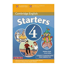 Hình ảnh Cambridge Young Learner English Test Starters 4: Student Book