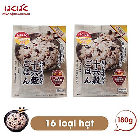 Combo 2 bịch 16 loạt hạt HakuBaku Nhật Bản chính hãng - gói 180gr bịch