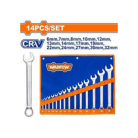 Mua  CHÍNH HÃNG  Bộ 14 cờ lê vòng miệng WSP1M14 6-32mm WADFOW
