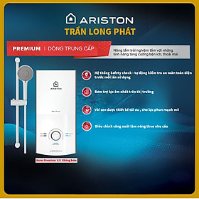 Máy nước nóng trực tiếp Ariston 4500W AURES PREMIUM 4.5 - Hàng Chính Hãng