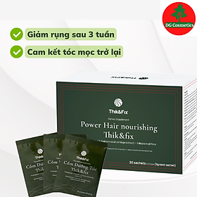 Cốm Uống Kích Thích Mọc Tóc THIK & FIX - Bổ Huyết,Giảm Rụng Tóc,Dưỡng Tóc Chắc Khỏe