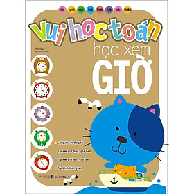 Sách - Vui Học Toán - Học Xem Giờ - Đông A
