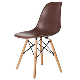 Ghế Eames nhựa chân gỗ J01