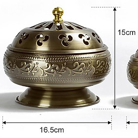 Mua Lư Hương Vòng | LƯ ĐỒNG ĐỰNG HƯƠNG VÒNG CHẤT LIỆU ĐỒNG THỦ CÔNG MỸ NGHỆ VIỆT NAM