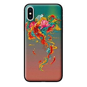 Ốp in cho iPhone XS MAX Đàn Cá Chép - Hàng chính hãng