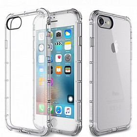 Ốp Lưng Điện Thoại Trong Suốt Có Viền Chống Sốc, Bảo Vệ Mặt Lưng, Màn Hình, Camera Cho iPhone 6 7 8 PLUS X XS XR 11 PRO MAX - DT042