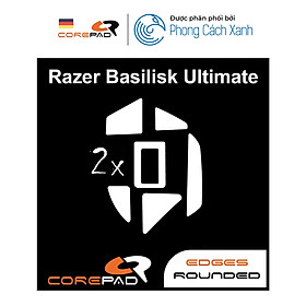 Mua 2 Bộ Feet chuột PTFE Corepad Skatez PRO Razer Basilisk Ultimate - Hàng Chính Hãng