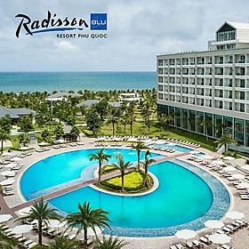 Gói 4N3Đ Radisson Blu Resort 5* Phú Quốc - Buffet Sáng, Xe Đón Tiễn Sân Bay, Hồ Bơi, Bãi Biển Riêng, Dành Cho 02 Người Lớn Và 02 Trẻ Em Dưới 12 Tuổi