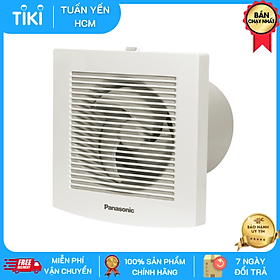 Quạt hút âm tường Panasonic FV-10EGS2 công suất 5.5W lắp đặt trong phòng tắm - Hàng chính hãng