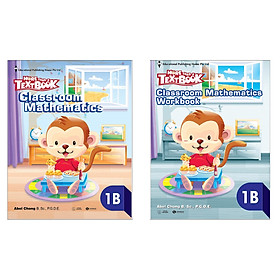 Combo MORE THAN A TEXTBOOK 1B: Classroom Mathematics 1B + Workbook 1B (Bộ 2 cuốn sách Giáo khoa Toán Singapore/ Tặng kèm Bookmark Happy Life)