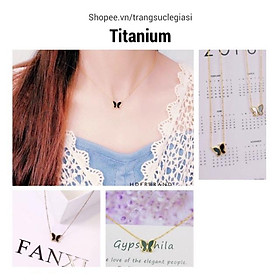Dây chuyền titan nữ không đen DTZ161