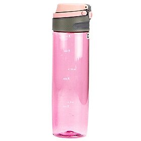 Bình Nước Bằng Nhựa Tritan One Touch Sport Lock&Lock ABF763PIK - Hồng (750ml)