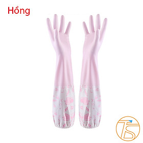 Mua Bao Tay Rửa Chén Bát Nhà Bếp PVC Và Cao Su Dài 48cm Tiện Lợi Giặt Giũ Quần Áo  Vệ Sinh Lau Chùi