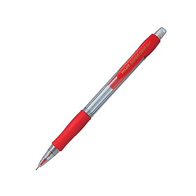 Bút Chì Bấm Super Grip - Thân Đỏ - H-187-SL-R