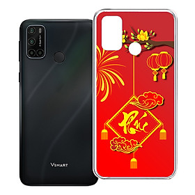 Ốp Lưng Điện Thoại VSMART JOY 4 - Silicone Dẻo - 01319 - Mẫu Thần Tài, Tài Lộc May Mắn - Hàng Chính Hãng