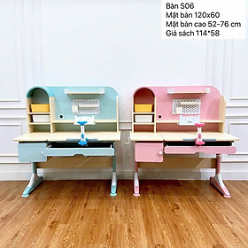 Mua Bàn học sinh thông minh đa năng  nâng hạ tay quay  điều chỉnh góc nghiêng  chống lóa Juno sofa CTS06 ngang 120cm