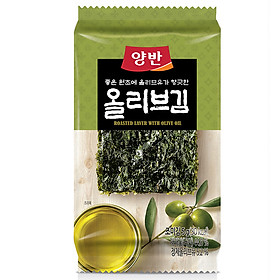 Lá kim ăn liền nhập khẩu hàn quốc vị dầu oliu dongwon