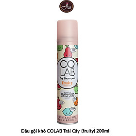 Dầu Gội Khô Colab Dry Shampoo Hương Fruity 200ml