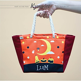 Mua Túi Halloween KYMVIET Vải Canvas In Hình Đựng Kẹo  Đựng Đồ Chơi Cho Bé 100% Handmade