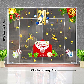 Mua Decal trang trí NOEL 2024 combo số 78