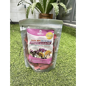 Phân bón hữu cơ khoáng Minro 6-4-6+TE gói 36 túi lọc giúp kích thích ra hoa,nuôi hoa