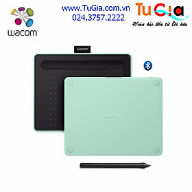 Bảng vẽ cảm ứng Wacom Intuos M with Bluetooth CTL-6100WL black (đen), Pistachio (Xanh), Berry (Tím Hồng) - Hàng chính hãng