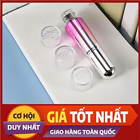 Bút Mát Xa Mini Đa Năng Kèm Phụ Kiện, Máy Massage Mắt Chống Thâm Quầng, Bọng Mắt
