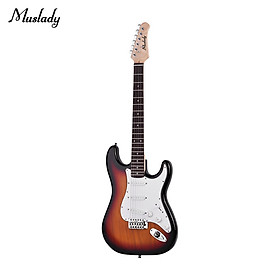 Guitar Gỗ Điện Thân Cây Paulownia Với Loa Muslady (21 Phím) (6 Dây)