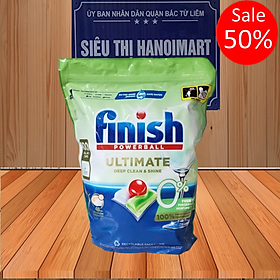 Viên rửa bát Finish Quantum Ultimate 100 viên loại cao cấp nhất nhập khẩu Chính Hãng