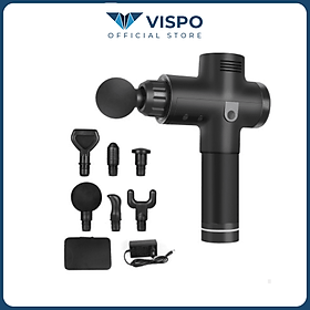 Máy Massage Cầm Tay 6 đầu Massage với 30 chế độ mát xa toàn thân - Máy Massage Toàn Thân Sử Dụng Pin Sạc