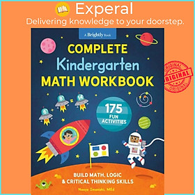 Sách - Complete Kindergarten Math Workbook - 175 Fun Activities to Buld Math, by Gareth Williams (UK edition, paperback)