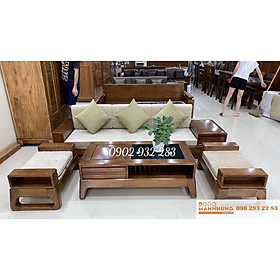Mua Bộ sofa gỗ sồi 4 món nhỏ xinh M05