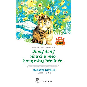 Hình ảnh sách Sách - NXB Trẻ - Thong dong như chú mèo hong nắng bên hiên