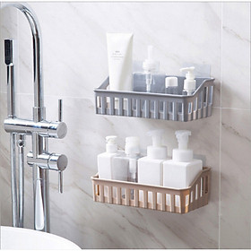 Combo 2 kệ nhựa đa năng cho phòng tắm, nhà bếp gd107-kntn-2
