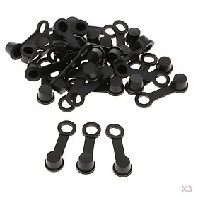 90PCS Brake Bleeder Screw Caps  Zerk Fitting Cap Rubber Dust Cover