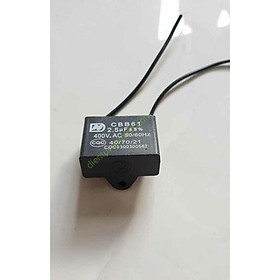 Mua Tụ kapa cho quạt điện loại CBB61 từ 1.5uf - 2uF - 2.5uF - 3uF - 4uF - 5uF điện áp 400VAC
