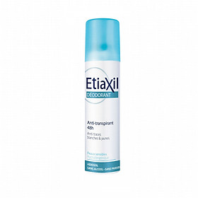 Xịt Khử Mùi Etiaxil Déodorant Anti-Transpirant 48h Anti-Traces Blanches & Jaunes 150ml- AEROSOL