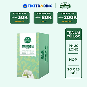 Trà lài túi lọc 2g x 25 gói Phúc Long