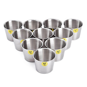 Mua Ly Đá 7 : Đường kính 7 cm   cao 6 cm