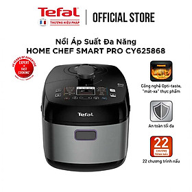 Hình ảnh Nồi áp suất điện đa năng 5LTefal Smart Pro CY625868 - Hàng chính hãng