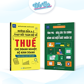 Combo Sách (Tặng EB+Sổ): Hướng dẫn A-Z về Thuế + Bộ File Excel PnL + 7 bước lập kế hoạch + 10 chỉ số + CEO toàn năng