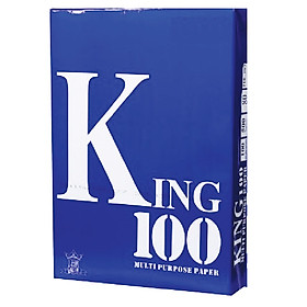 Giấy photo, giấy in King 100 - A4/A3/70gsm (500 tờ/ream)
