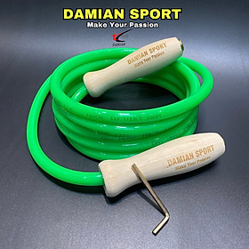 Dây nhảy thể lực Muay Thái, Boxing, Kick Boxing, MMA, Tán Thủ, Dây dài 3 mét, Nặng 500 gram, Đường kính dây 12mm, dày 2mm