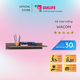 Kệ trang trí gỗ thiết kế mới lạ SMLIFE Wacom