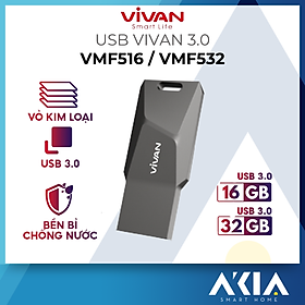 USB 16GB32GB - Hàng Chính Hãng - VIVAN VF316VF332 - USB 3.0 32GB