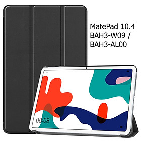 Bao Da Cover Dành Cho Máy Tính Bảng Huawei MatePad 10.4 inch BAH3-W09 / BAH3-AL00 Hỗ Trợ Smart Cover
