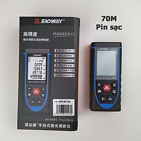 Thước đo khoảng cách bằng tia laser SNDWAY SW M50//M70//M100/M120 50m 70m 100m 120m