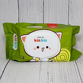 Mua Khăn Ướt KinKin 100 Tờ Không Mùi Tinh Chất Yến Mạch Và Không Chất Bảo Quản