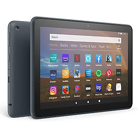 Máy tính bảng Kindle Fire HD8 Plus 2020 - Ram 3Gb - 32Gb - Hàng nhập khẩu - Đen